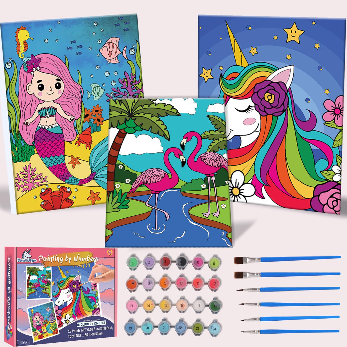 Jovial & Joyful Christmas art set for teens and young artists