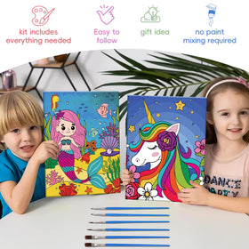 Jovial & Joyful six kid-friendly brushes for precise strokes