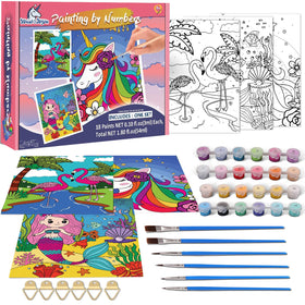 Jovial & Joyful gift-ready art kit packaging for kids