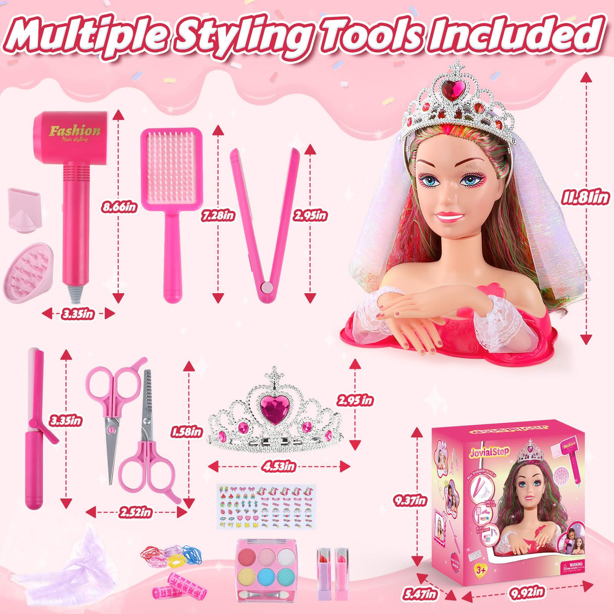 JovialStep compact mirror supports realistic salon routines
