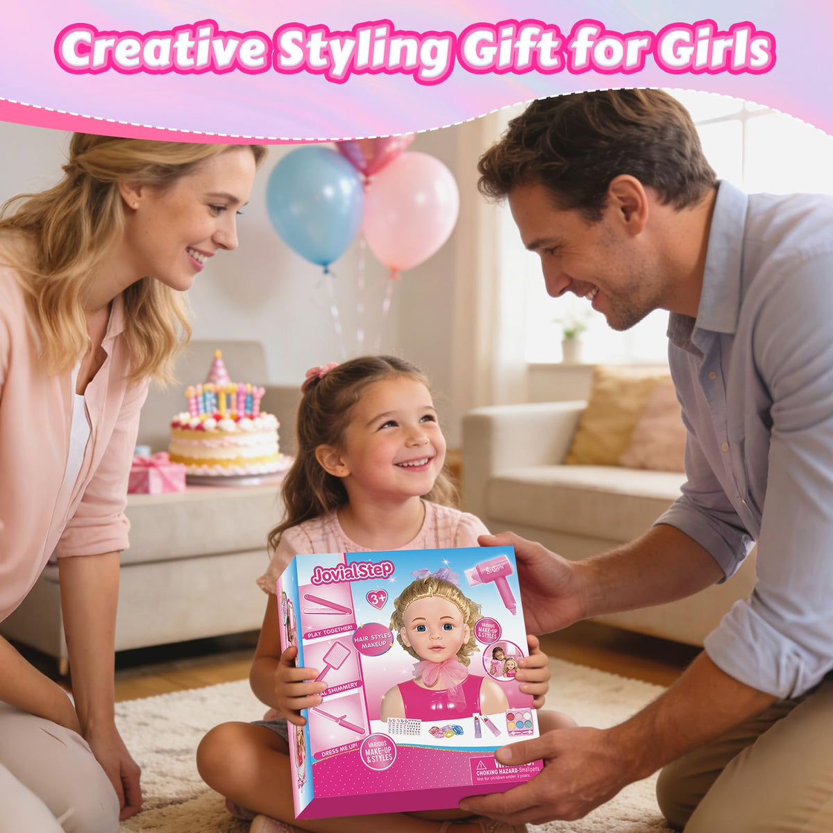 JovialStep dedicated mini model head for independent play