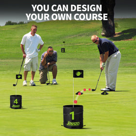Jovizo foldable holes enable fast setup indoors or outdoors.