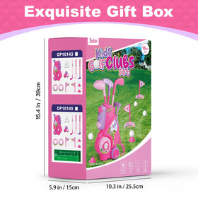 Jovizo pink golf set packaging ready for gifting