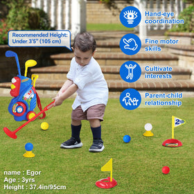 Eight bright Jovizo balls help safe, easy target practice indoors or outdoors.