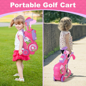 Jovizo toddler golf set assembled for a friendly family challenge
