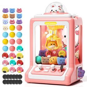 Jovow Claw Machine in arcade-style setup on a table for family game night.