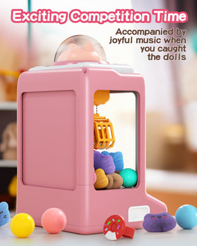 Jovow Claw Machine party setup image suggests easy party entertainment and prizes.