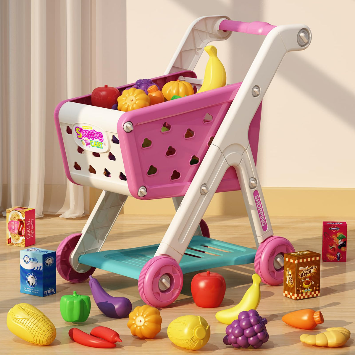 Jovow kids enjoy imaginative shopping play with friends or family.