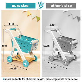 Jovow shopping cart and bag set for organized, kid-friendly toy shopping.