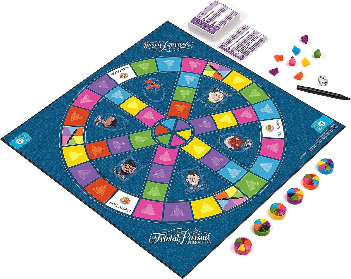 Joy for All Games Generations board layout supports easy navigation for multigenerational nights.