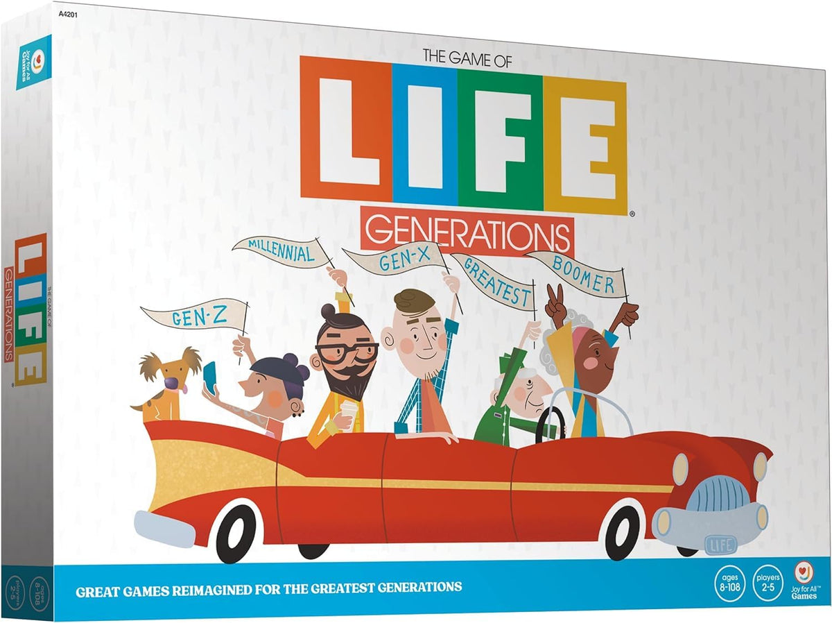 Joy for All Life Generations board - engaging family gameplay across generations.