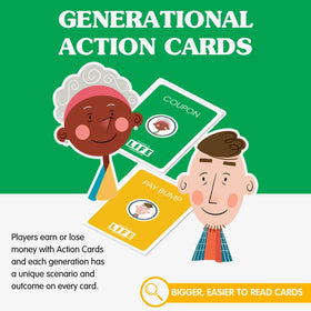 Joy for All Life Generations game pieces - sturdy and easy to handle.