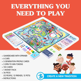 Joy for All Life Generations senior-friendly design - clear, readable cards for all players.