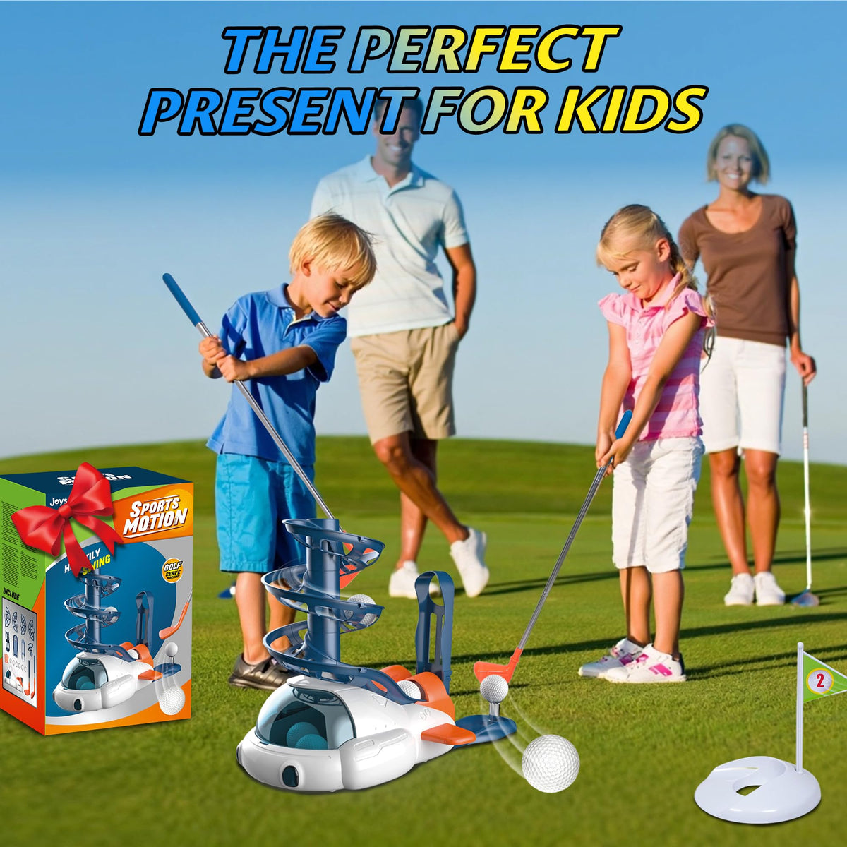 JOY SPOT! Durable plastic body built for energetic kids and travel.