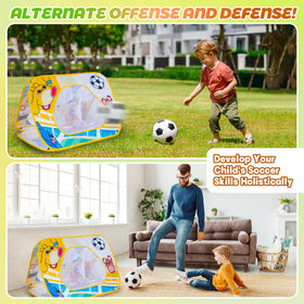 JOY SPOT Backyard play setup showing multi-game use
