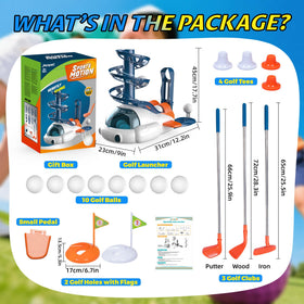 JOY SPOT! Kids golf club iron for versatile play and real swings.