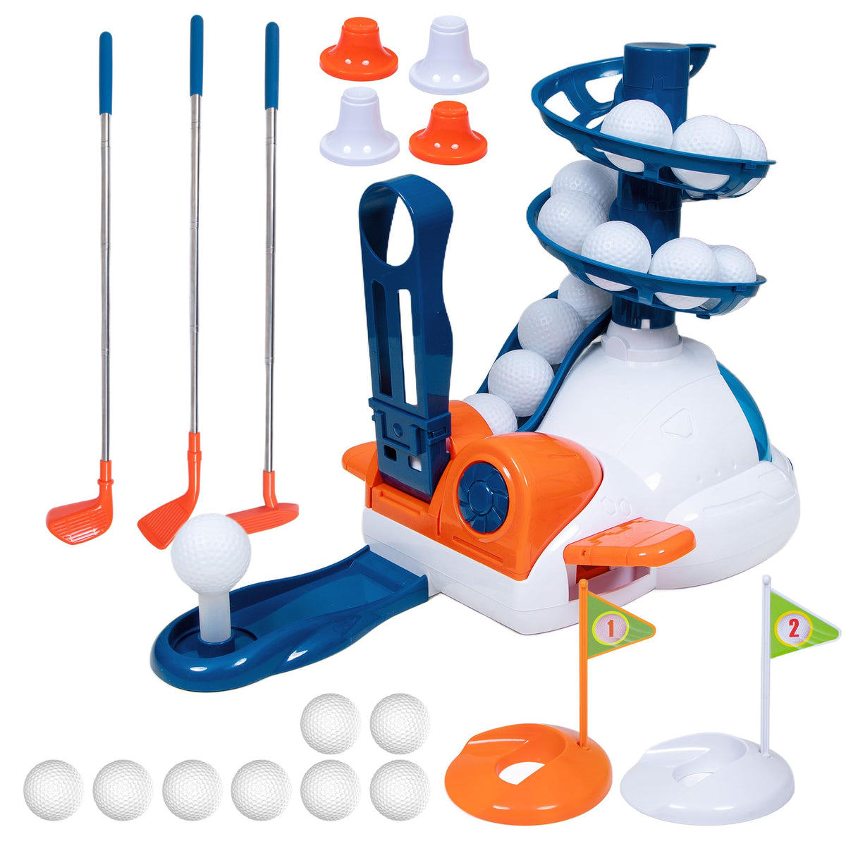 JOY SPOT! Kids golf club wood for confident indoor swings and practice.