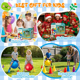 JOY SPOT wooden egg spoons for safe relay races.
