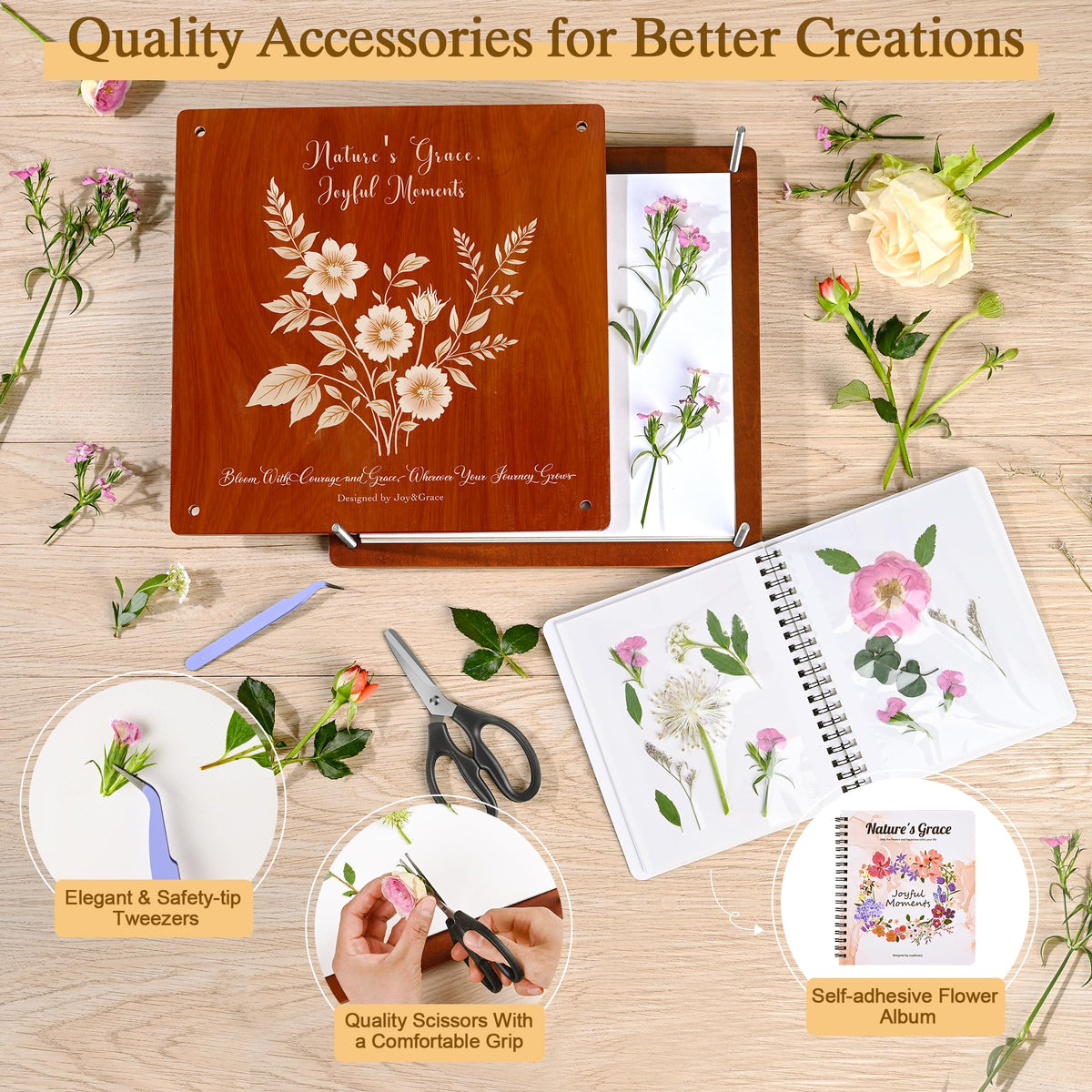 Joy&Grace cardboard pressing plates are lightweight sheets for multiple layers