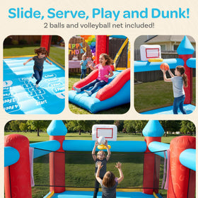 JoyBerri Mighty Bounce inflatable balls included support extra interactive play sessions.
