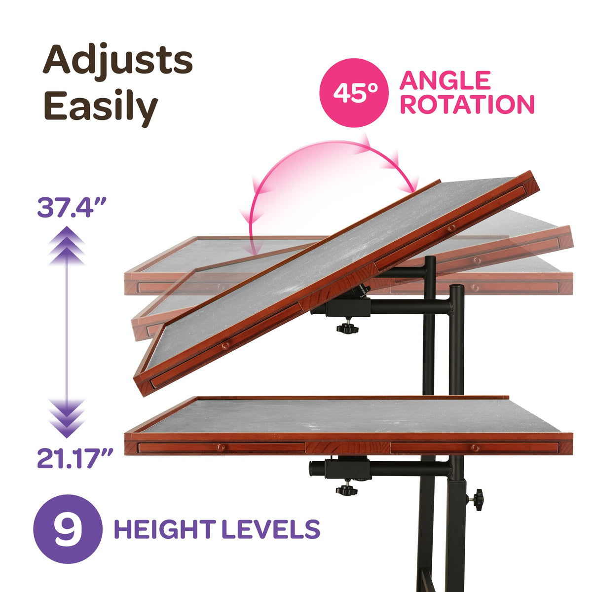 JOYBERRI puzzle-station-table-cover protects your puzzle from pets, dust, and spills