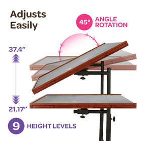 JOYBERRI puzzle-station-table-cover protects your puzzle from pets, dust, and spills