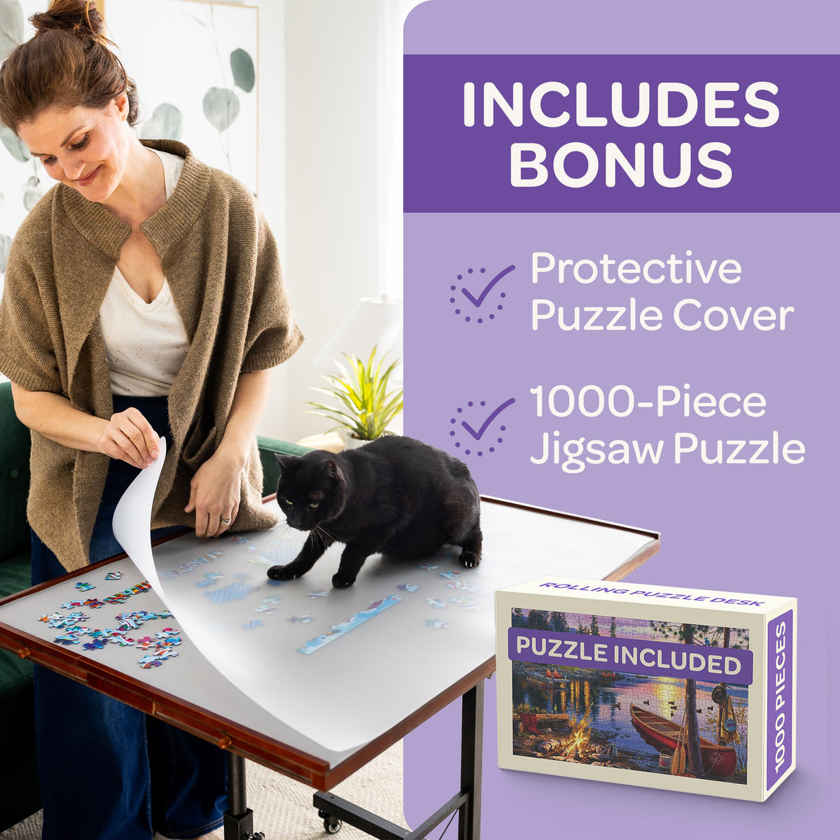 JOYBERRI puzzle-station-table-tilt-top allows a 45-degree angle for comfortable viewing