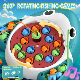 JOYBLI set of 20 colorful fish for magnetic fishing fun and cooperative play