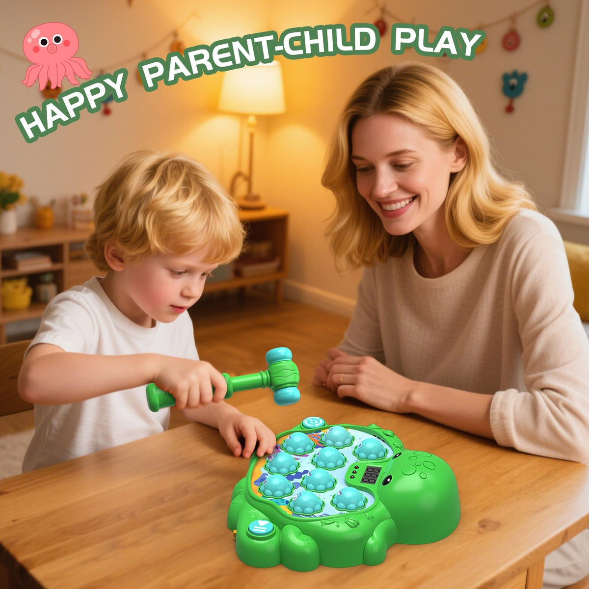 JOYBLI Octopus Vitality Strike Game gift-ready packaging for birthdays