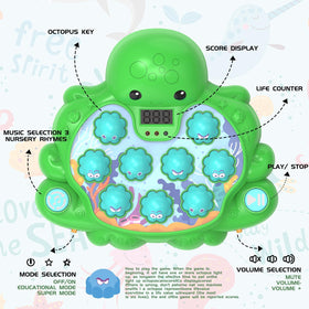 JOYBLI Octopus Vitality Strike Game two-player mode encourages parent-child bonding