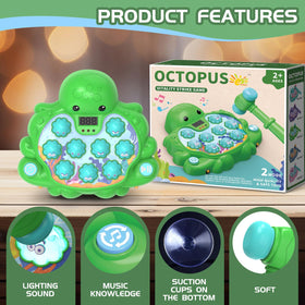 JOYBLI Octopus Vitality Strike Game volume control and pause feature