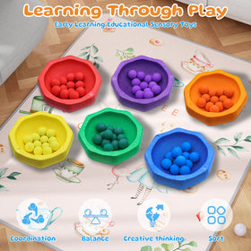 Joybond stepping stones for versatile indoor and outdoor play.