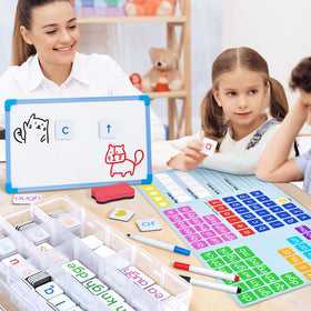 JoyCat phonics tiles ideal for homeschooling use and flexible lessons.