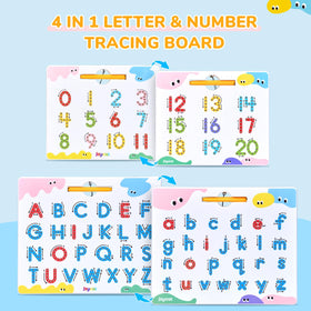 JoyCat alphabet uppercase side supports uppercase recognition and handwriting