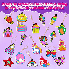 JoyCat Art Kit includes a step-by-step instruction sheet for beginners.