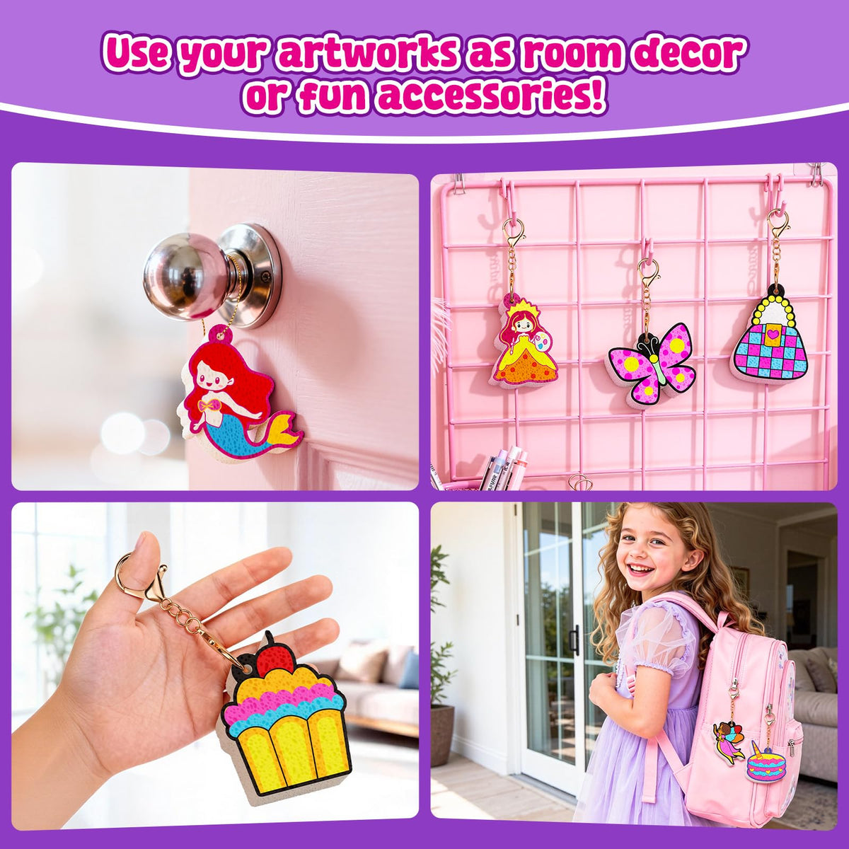 JoyCat Art Kit helps boost fine motor skills through hands-on play.