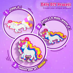 JoyCat Art Kit features metal keychains for quick, personalized accessories.