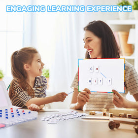 JoyCat compact case stores all pieces for easy home or classroom use.