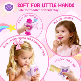 JoyCat cloud purse lipstick accessory for pretend makeup and fine motor skills.