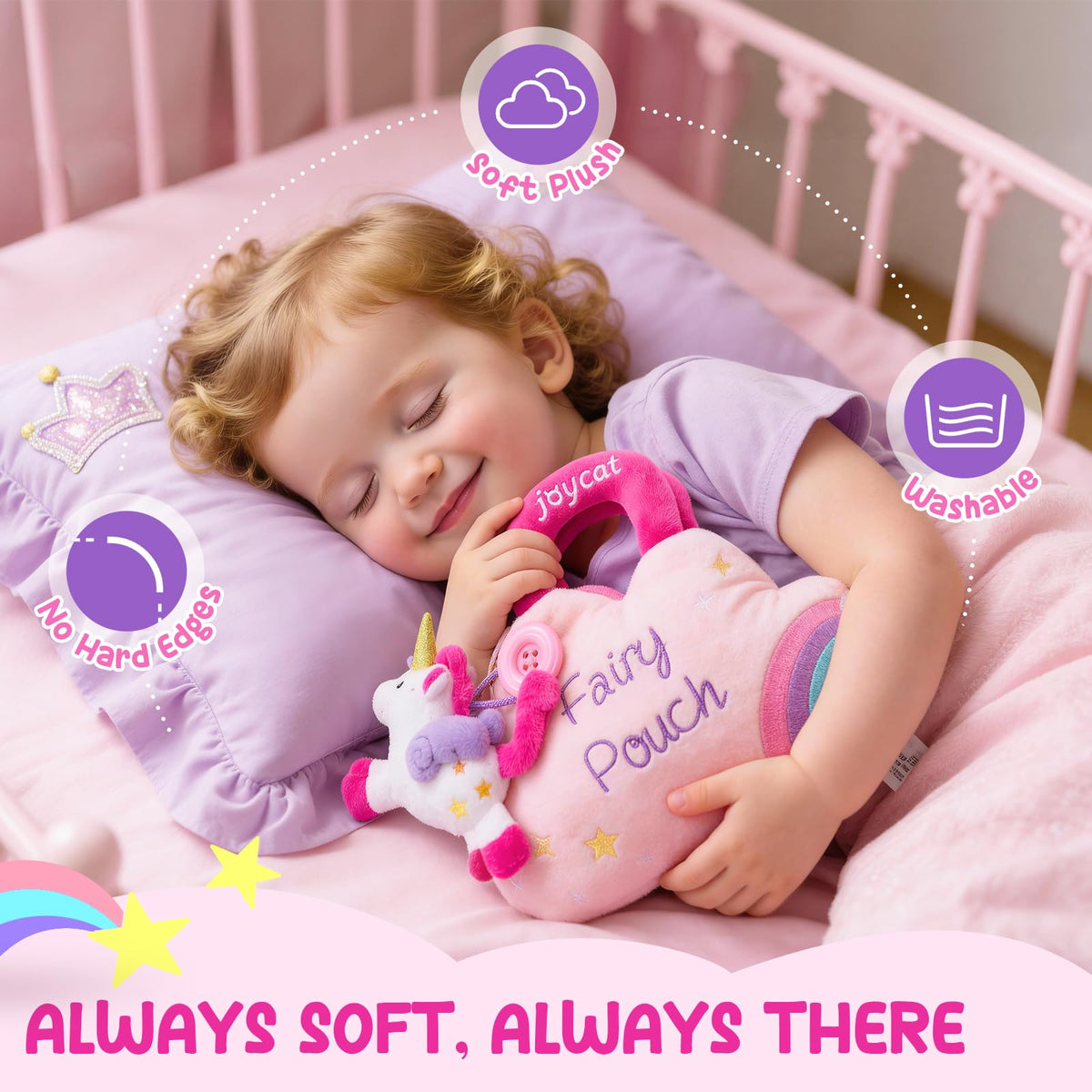 JoyCat cloud purse perfume bottle accessory for scent-inspired pretend play and exploration.