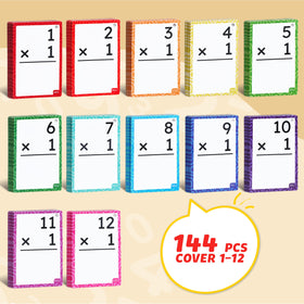 JoyCat color-bordered cards help sorting during study sessions.