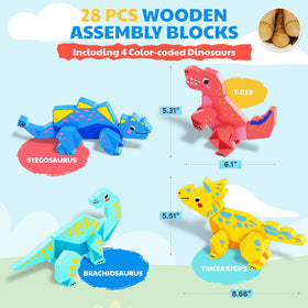 JoyCat smooth wooden pieces with rounded corners support safe, hands-on exploration.