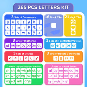 JoyCat tiles with a dry-erase surface for drawing and writing activities