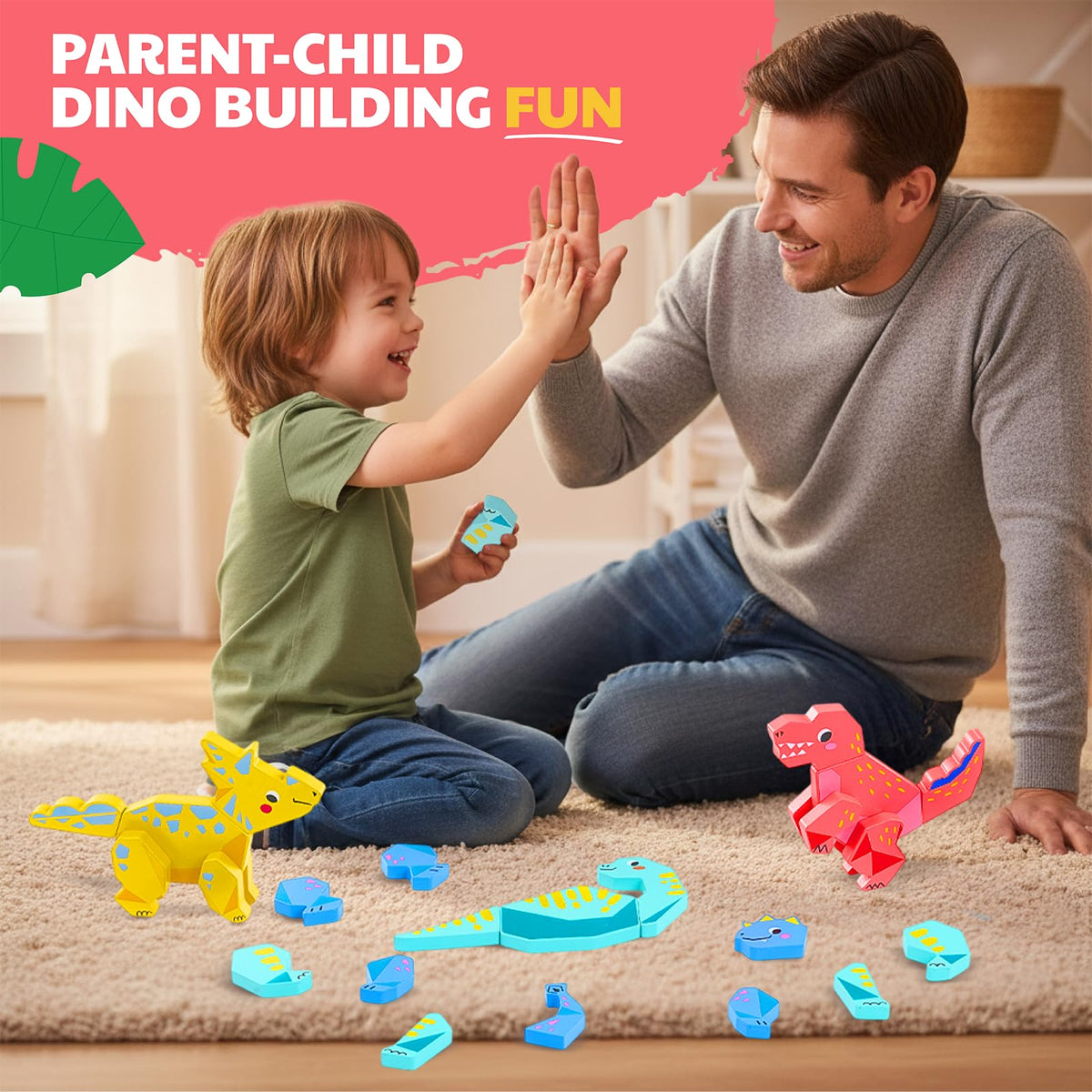JoyCat bright colors make a delightful gift for dinosaur-loving kids.