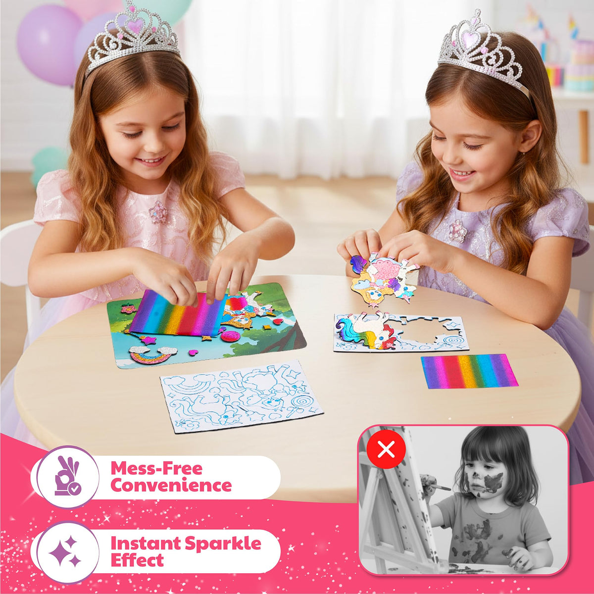 JoyCat 240+ foam stickers fuel versatile, quick craft ideas.