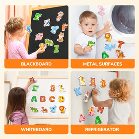 JoyCat non-toxic ink magnets ensure safe play and bright print.