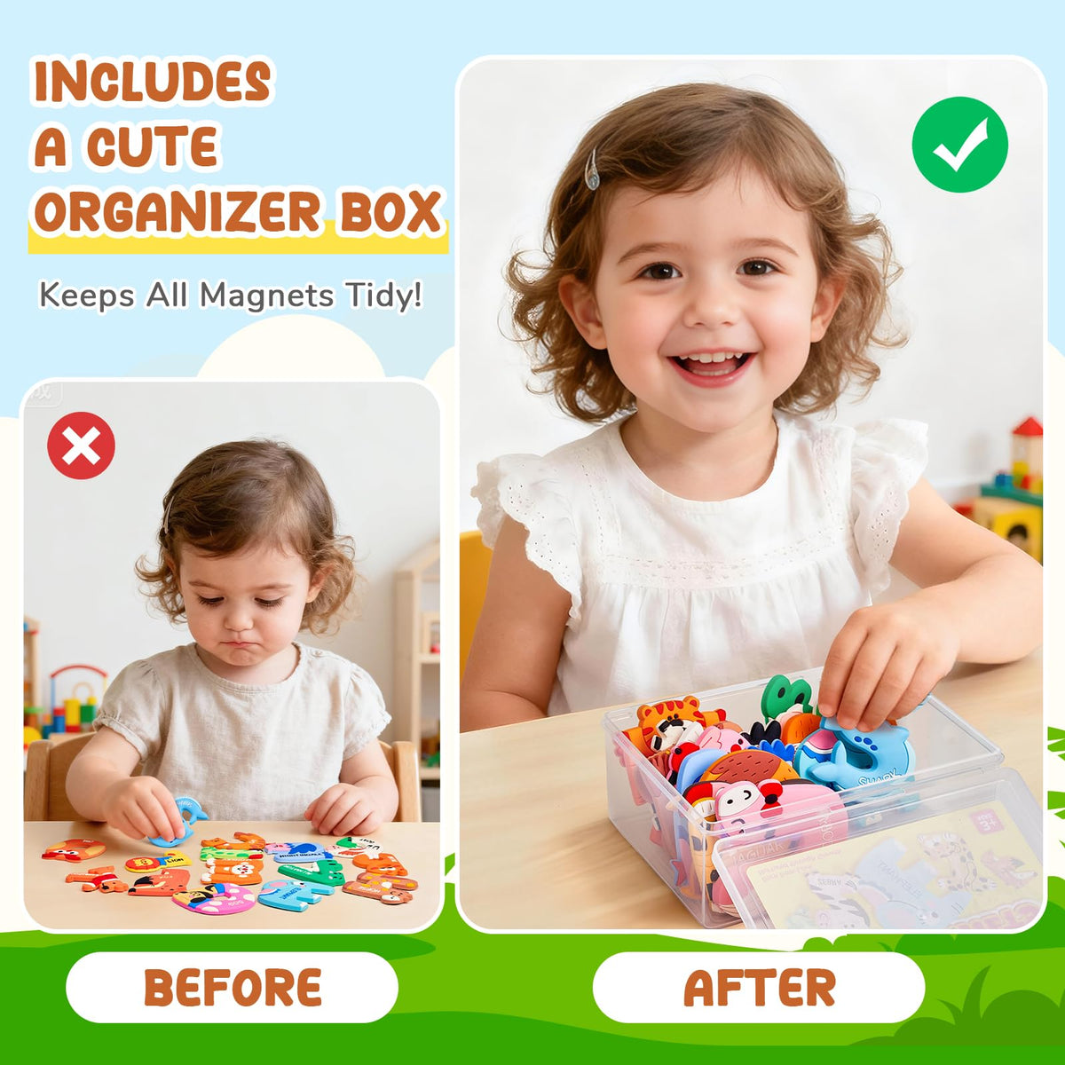 JoyCat magnets make a thoughtful gift for birthdays or classroom use.