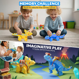 JoyCat building set supports fine motor skills and problem-solving through play.