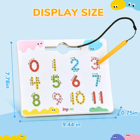 JoyCat interactive learning with audible bead popping.