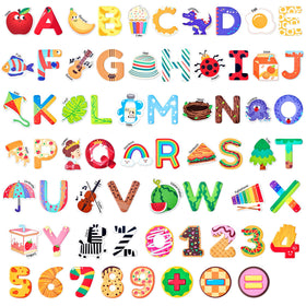 JoyCat kids magnets showcasing 26 colorful objects for early vocabulary play